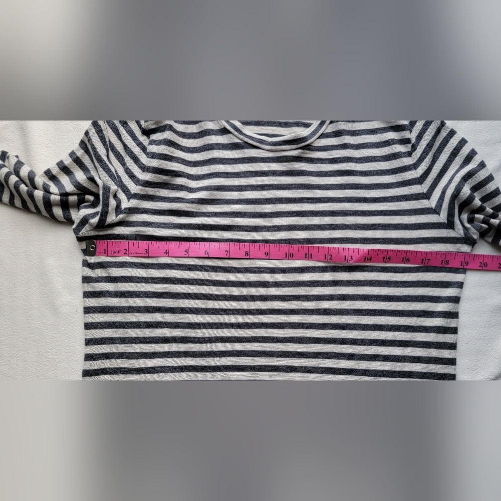 Marc O'Polo Gray Striped Longsleeve - Picture 6 of 9